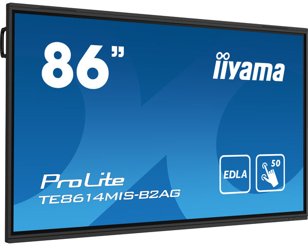 ProLite TE8614MIS-B2AG - Pantalla interactiva de 86" con certificación EDLA de Google para una integración y colaboración perfectas en la educación y la empresa